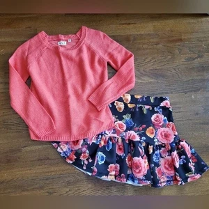 Kidpik Mädchen M 7/8 Rock und Pullover Set - Bild 1 von 7