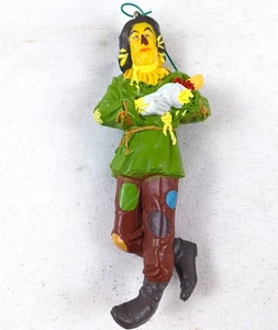 Wizard of OZ Christmas Ornament The Scarecrow Kurt S Adler Clip-on Key Chain - Picture 1 of 6