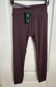 Halara Softlyzero Leggings hoch tailliert doppelte Taschen Medium pflaume lila neu mit Etikett - Bild 1 von 4