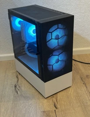 Gaming PC | Ryzen 5 5600X | RTX 3060 | 32GB RAM | 1TB SSD | WLAN RGB Top Zustand - Bild 1 von 4