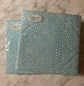 Caspari Tovaglioli per Bevande in Carta Lino, Schiuma di Mare Ciottoli - 2 Confezioni (16794CG) Sigillati. - Foto 1 di 3