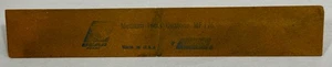 Norton MF 176 Medium India Oilstone Triangle Honing Sharpening Stone (A7) - Picture 1 of 8