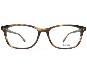 Kensie Girl Eyeglasses Frames Motivate BR Rectangular Brown Tortoise 53-16-135