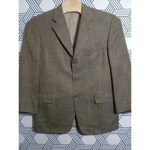 Herren Samuelsohn Sportmantel Größe 42R Seide, Leinen, Wollmischung - Bild 1 von 5