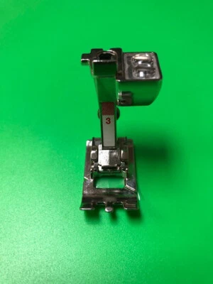 Genuine Bernina Sewing Machine Manual Buttonhole Foot # 3  New Style Attachment - Image 1 of 4