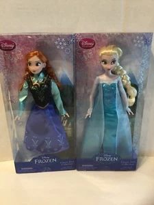 Disney Frozen Dolls Elsa & Anna 12" Lot Movie Classic NEW IN BOX - Picture 1 of 11