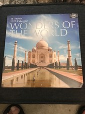 2020 Wonders Of The World Calendar