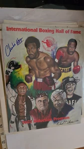 IBHOF 2003 PROGRAM FRONT SIGNED CURTIS COKES - DON CURRY BUCHANAN - MAGRI COA - Bild 1 von 1