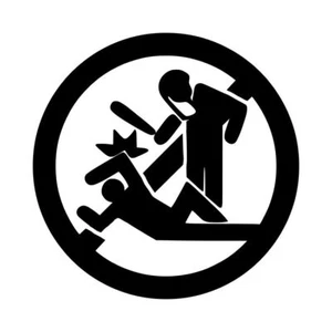 Calcomanía de brutalidad Stop Police #1 4""x4"" elige color - Imagen 1 de 2