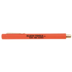 Klein Tools 3-3/4 In. Pocket-Sized Knife Sharpener Handle High Visibility Orange - Picture 1 of 12
