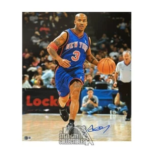 Stephon Marbury Autographed New York Knicks 16x20 Basketball Photo - BAS - Picture 1 of 1