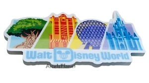2025 Walt Disney World 4 Parks Acrylic Magnet 4" - Picture 1 of 3
