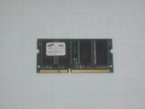 Samsung PC100 144-Pin 64 MB RAM Module M464S0824DT1-L1L, SODIMM - Picture 1 of 2