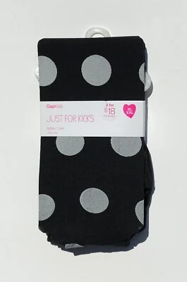 Medias a lunares blancas y negras/grises GAP Kids Just For Kicks nuevas con etiquetas, XL/XXL Foto 1 de 2