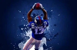Poster - Odell Beckham NFL Football by Zapista, - Picture 1 of 19