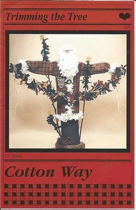Trimming the Tree 21" Santa by Cotton Way Craft Sewing Pattern - Imagen 1 de 2