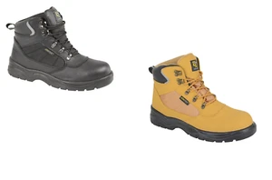Grafters M161 Botas de Senderista de Seguridad Impermeables y Transpirables Punta de Acero Reino Unido 3-14 - Imagen 1 de 3