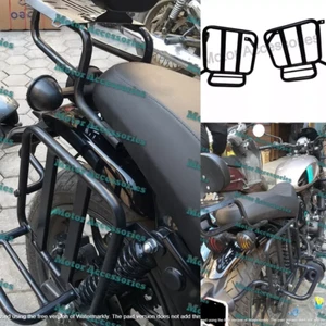 Adatto per Royal Enfield Hunter 350 borsa da sella laterale supporto per sogg... - Foto 1 di 9