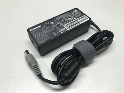 Cargador de computadora portátil Lenovo genuino adaptador de corriente alterna PA-1650-54I 65W 42T4416 42T4417 Foto 1 de 3