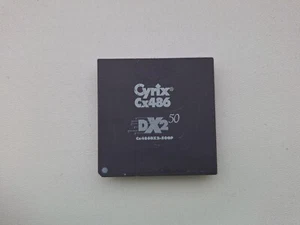 Cyrix Cx486DX2-50 Cx486DX2-50GP vintage CPU GOLD - Picture 1 of 2