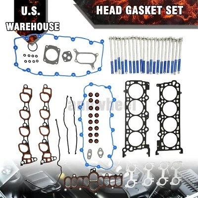 Parafusos para conjunto de junta de cabeça 97-99 4,6L Ford Explorer F150 F250 E150 - Imagem 1 de 4