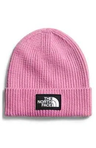 The North Face® TNF™ Logo Box Cuffed Beanie | Orchid - Picture 1 of 1