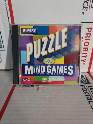 Puzzle & Mind Games For Windows PC-CD-ROM-1999 Xtreme Games Expert Software #62a - Image 1 of 2