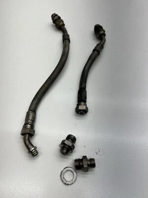 03-06 DUCATI MONSTER S4R OEM OIL LINE RETURN DELIVERY PIPE HOSE SET - Image 1 of 4
