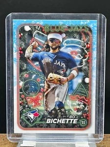 BO BICHETTE 2024 Topps Holiday SP Holiday Variation #H33 - PLUS BASE CARD!!! - Bild 1 von 4