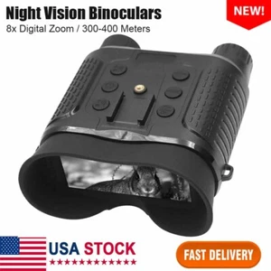 Night Vision Binoculars for Adults 2.7" Screen 8X Zoom HD Night Vision Goggles - Picture 1 of 9