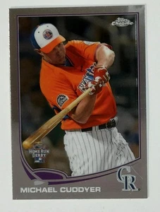 2013 Topps Chrome Update #MB-15 Michael Cuddyer Colorado Rockies Baseball - Picture 1 of 2