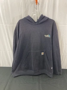 Carhartt FR Flame Resistant Pullover Hoodie Size 2xl Blue - Picture 1 of 6