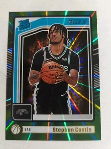 2024-25 Panini Donruss Green Lazer #244 Stephon Castle (RC) - Picture 1 of 2