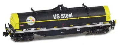 AZL Z Scale 903417-1 42' NSC US Steel USSX Coil Car w/ Removable Shields #170500 - Image 1 of 3