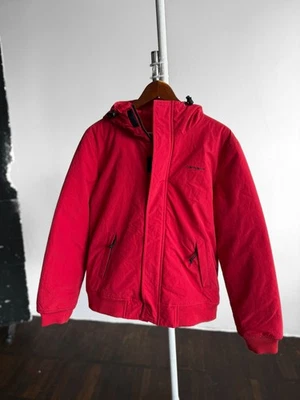 Carhartt WIP Mens Red Padded Full Zip Hooded Long Sleeve Winter Jacket Size - L - Image 1 of 4