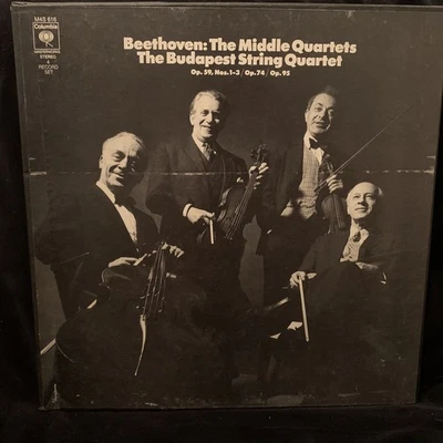 BEETHOVEN String Quartets Middle - BUDAPEST QUARTET - COLUMBIA ST 4LP BOX - Image 1 of 4