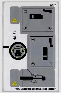 NEW Lego 75083 Sticker Sheet ONLY Stickers Parts Pieces Sets Genuine Star Wars - Picture 1 of 1