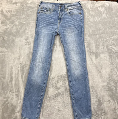 True Religion Rocco Relaxed Skinny Jeans Men’s 31x34 Light Wash Straight Leg - Image 1 of 4