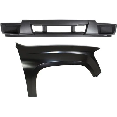Bumper Cover Fender For 2004-2012 Chevrolet Colorado Kit Front Foto 1 de 4