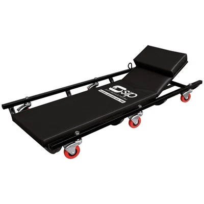 SIP Car Creeper Padded Mechanics Crawler Board 6 Wheels Car Workshop Garage - Image 1 of 2