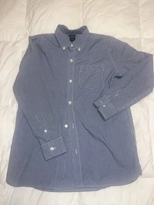 Gap Kids Blue Long Sleeve Button Down Shirt Youth XXL - Picture 1 of 9