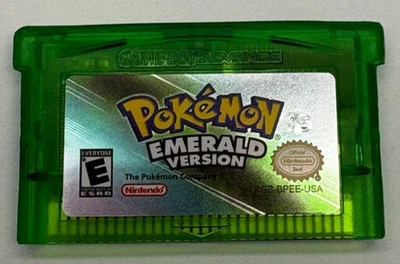 Pokemon Emerald Cart - Nintendo Game Boy Advance - Image 1 of 2