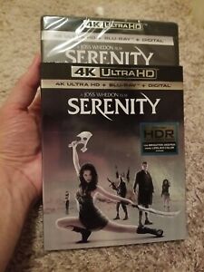 Serenity (4K Uhd+Blu-ray+Rare Oop Slip Cover. No digital code!