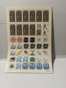 DRAGON STRIKE Original TOKENS by TSR Complete Unpunched!!! - Picture 1 of 5