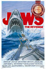 JAWS THE REVENGE CLASSIC 1987 80s ORIGINAL CINEMA ART PRINT PREMIUM POSTER