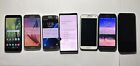 Lot of 7 Samsung cell phones S7 - S6 - S8+ - A6 - Note 9 - S5 for parts