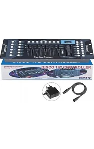 DMX 512 LUCI CONTROLLO MIXER CONTROLLER LUCI DISCO EFFETTO CONSOLE DJ DISCO192 - Foto 1 di 9