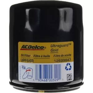 ACDelco UPF64R 12699847 GM Original Equipment Ultraguard Gold Engine Oil Filter - Picture 1 of 4