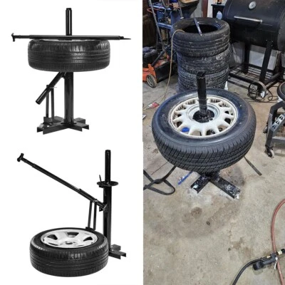 PORTABLE TIRE BEAD BREAKER Tool Mounting Home Shop Auto DIY Manual Hand Changer - Image 1 of 4