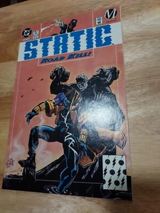 Static Road Kill #3 (1993) 9.2 NM- /Milestone Static Shock - Picture 1 of 5